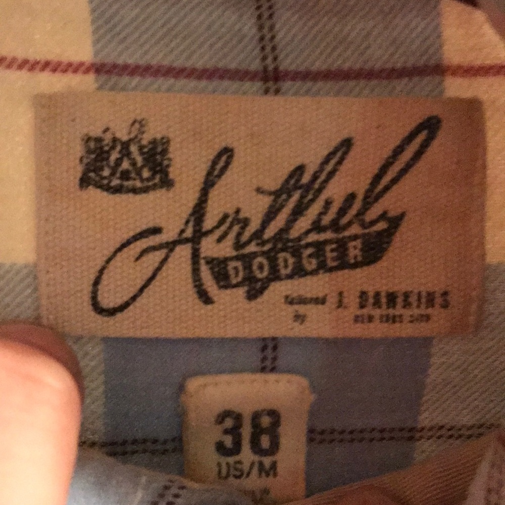 Artful dodger Men’s flannel sz m
